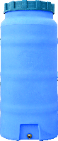 Ємність 100 л вертикальна ПБ блакитна 40 х 92 см