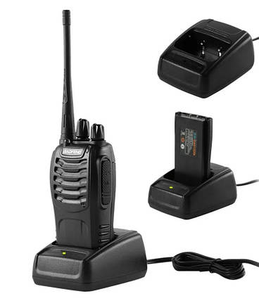 Набір з 2 рій Baofeng Walky Talky BF-888S, чорний, фото 2