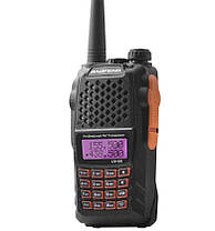 Рація Baofeng UV-6R з гарнітурою, чорна, фото 2