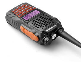 Рація Baofeng UV-6R з гарнітурою, чорна, фото 4