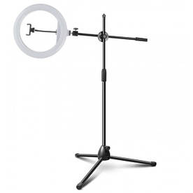 Стійка журавель із кільцевою лампою 30 см для знімання flatlay