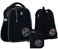 Набір Kite рюкзак + пенал + сумка для взуття SET_K22-555S-7 Spaceship