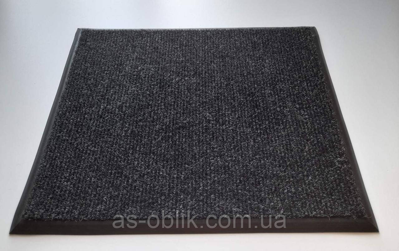 Килим брудозахисний Поляна чорний, фото 1