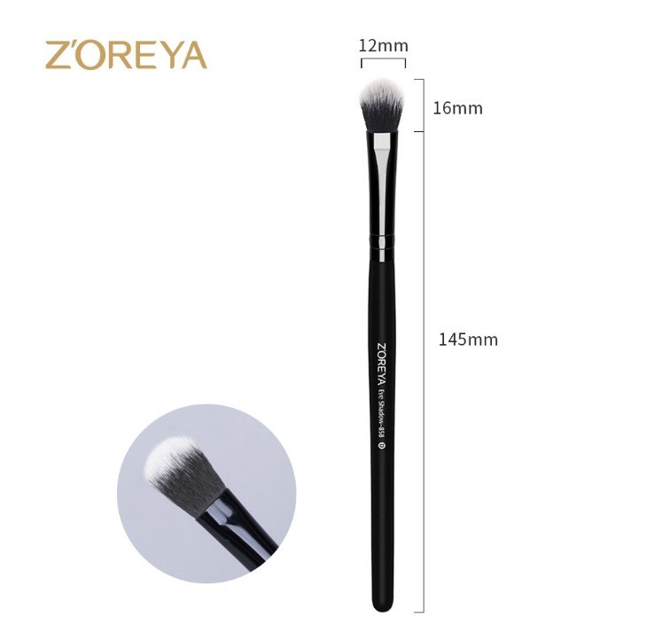 Професійний пензель для тіней плоский Z'OREYA Eye Shadow 858, фото 1