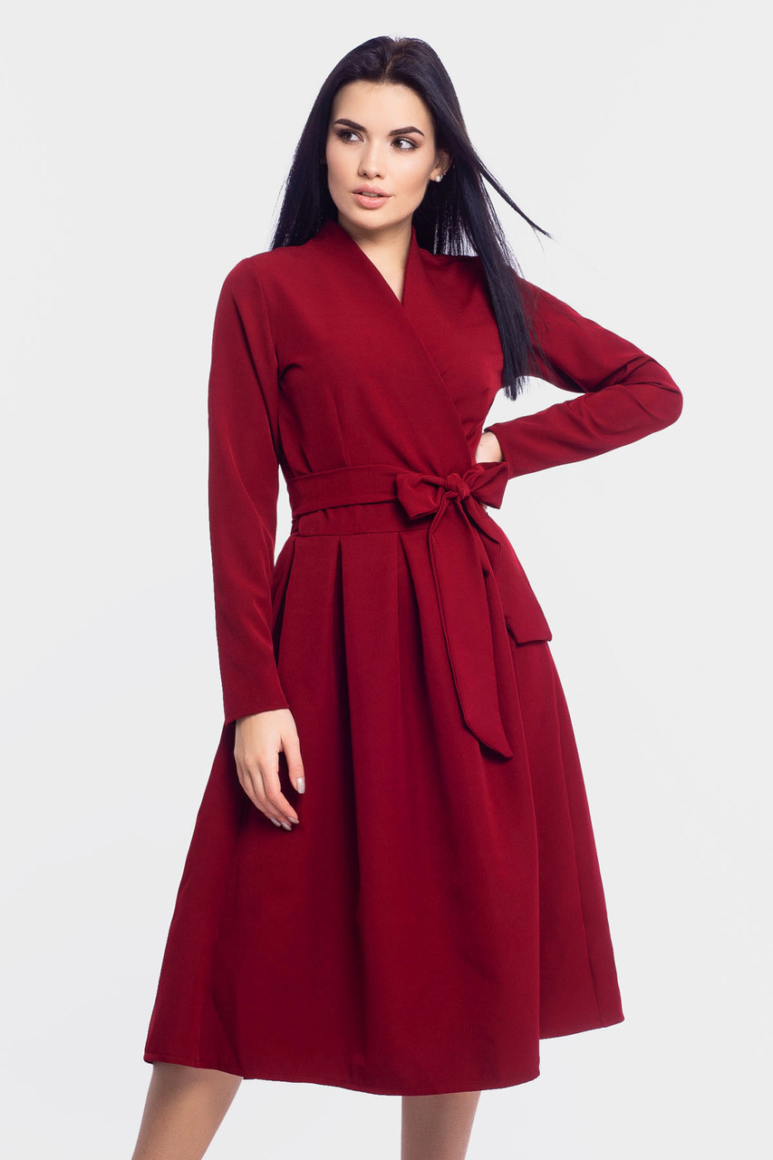 Плаття Klara, бордове