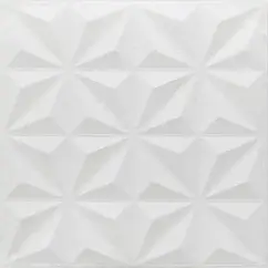 Самоклеюча Декоративна стельова/стінова 3D панель Зірки 700x700x8 мм