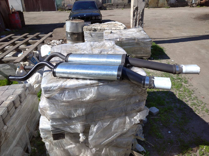 Купить Глушитель прямоточный ВАЗ 2114 1.3-1.6 плоск. 1997-2012 г.в ...