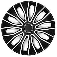 Колпаки на колеса. Колпаки колесные argo R13 VOLTEC PRO BLACK&WHITE . Колпаки на диски (комплект) 4 шт