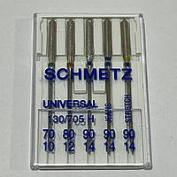 Иглы SCHMETZ universal, jeans, stretch ассорти 70, 80, 90