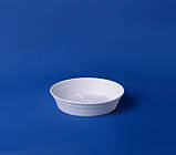 Горщик для квітів із підставкою 1.75 л (білий), фото 4