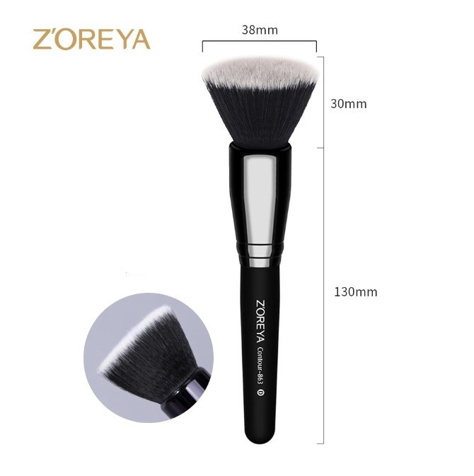 Пензель кабуки для основи ZOREYA Contour-863