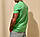 Чоловіча футболка Moncler Салатова 15029, фото 2