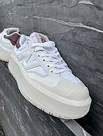 Модні кроси Нью Беленс CT302. Жіночі кросівки на кожен день New Balance CT302 White Brown., фото 3