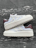 Модні кроси Нью Беленс CT302. Жіночі кросівки на кожен день New Balance CT302 White Brown., фото 5