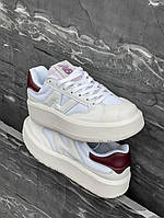 Модні кроси Нью Беленс CT302. Жіночі кросівки на кожен день New Balance CT302 White Brown., фото 7