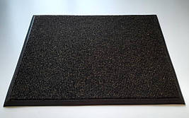 Килим брудозахисний Поляна чорний із золотою ниткою