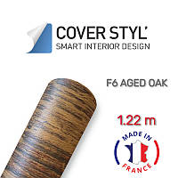 Виниловая пленка состаренный дуб F6 Aged Oak 1.22 m