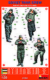 Збірна модель (1:35) Радянський танковий екіпаж у зимовій уніформі (1970-1980 рр.), фото 7