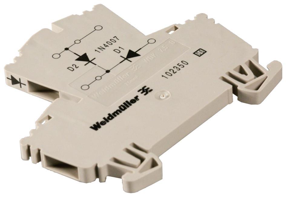 Модульні клеми Weidmuller WDK 2.5 2D — 1023500000