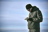 Куртка + Компресійний мішок Helikon-Tex WOLFHOUND Climashield Apex Shadow Grey KU-WLF-NL-35, фото 9