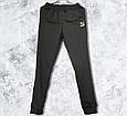 Чоловічі спортивні штани з манжетами розмір 50-52 графіт, фото 2