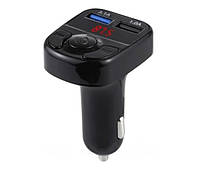 Автомобільний ФМ блютуз модулятор для автомагнітоли в машину X22 Usb трансмітер Fm для автомобіля