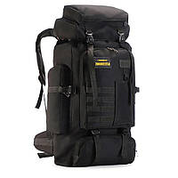 Тактический рюкзак 70л XS-F21 с системой Молле, Черный / Рюкзак туристический 70х35х16 см