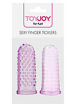 Насадки на пальці - Sexy Finger Ticklers Purple