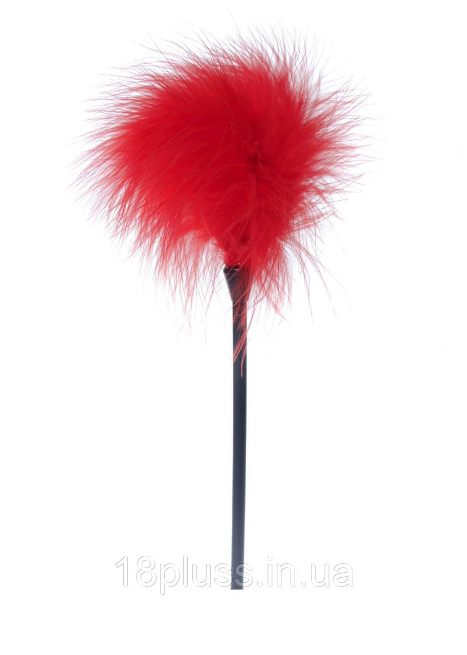 Пір'їнка-тіклер для пестощів Feather Tickler Red