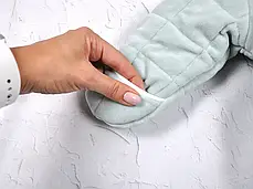 Велюровий комбінезон "Tessera" MagBaby, сизий 74 см (6-9 міс), фото 4