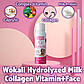 Вибілювальний засіб для обличчя Wokali Hydrolyzed Milk Collagen Vitamin+Face Whiten 180 мл, фото 2