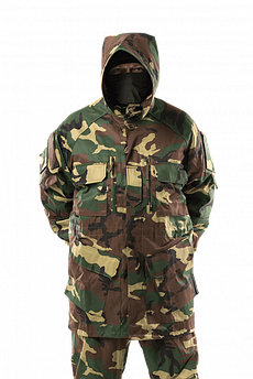 Куртка камуфляжна тактична армійська для ЗСУ Brotherhood Gorka Woodland вулденд 44-46/170-176 BH-T-J-W-44-170