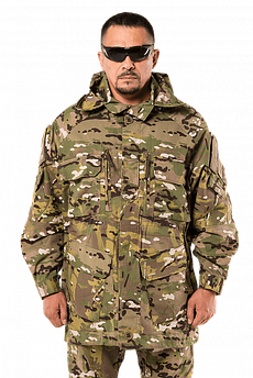 Куртка камуфляжна тактична армійська для ЗСУ Brotherhood Gorka Multicam мультикам 40-42/158-164 BH-T-J-MU-40-158