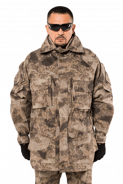 Куртка камуфляжна тактична армійська для ЗСУ Brotherhood Gorka A-TACS AU а-такс ау 44-46/170-176 BH-T-J-AU-44-170, фото 1