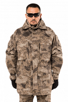 Куртка камуфляжна тактична армійська для ЗСУ Brotherhood Gorka A-TACS AU а-такс ау 44-46/170-176 BH-T-J-AU-44-170