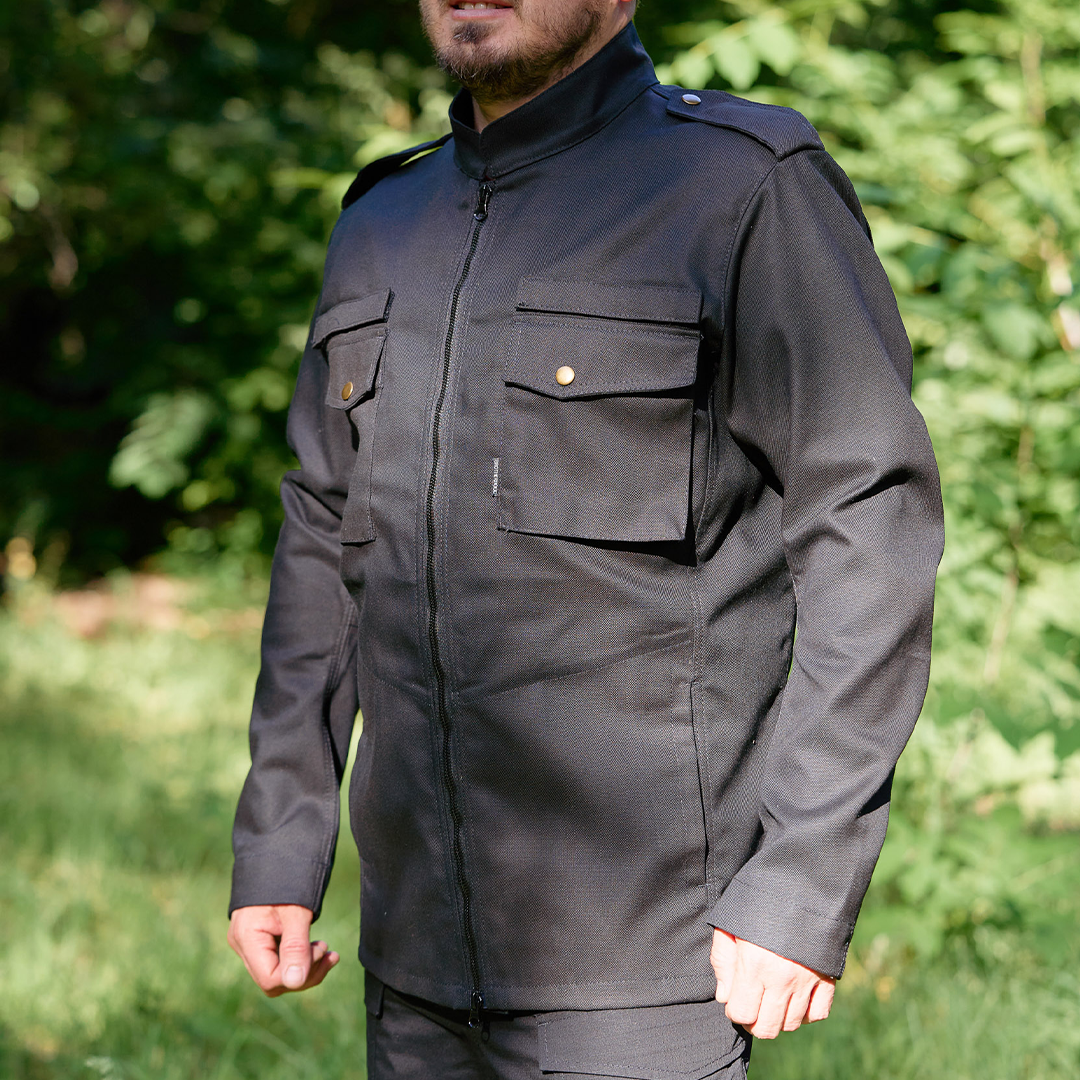 Куртка тактическая мужская Brotherhood М65 R2D2 черный весна-осень хлопок 48-50/170-176 BH-U-JM65R2-B-48-170, фото 1
