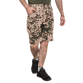 Шорти тактичні камуфляжні чоловічі Brotherhood Camo Tropentarn тропентарн ріп-стоп 44-46 BH-U-SHCM-T-44