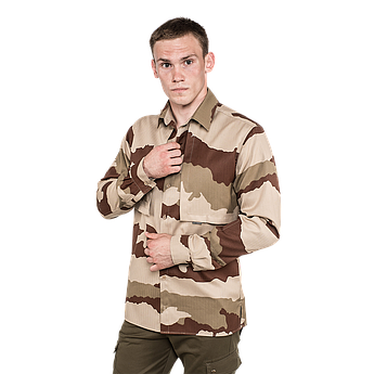 Сорочка камуфляжна тактична Brotherhood Camo 44-46/170-176 буря в пустелі пустельний камуфляж BH-U-SHC-D-44-170