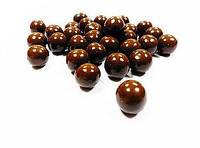 1611 Хрусткі шоколадні кульки чорні 16мм 20г
