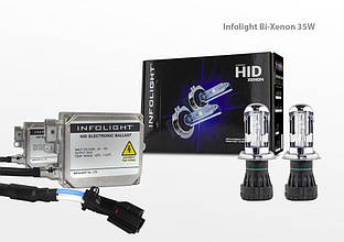 Комплект біксенона Infolight H4 6000K