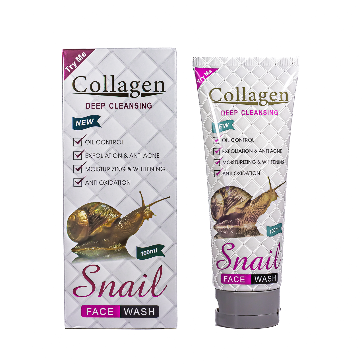 Гель для вмивання Collagen Snail глибоке очищення шкіри 100 мл