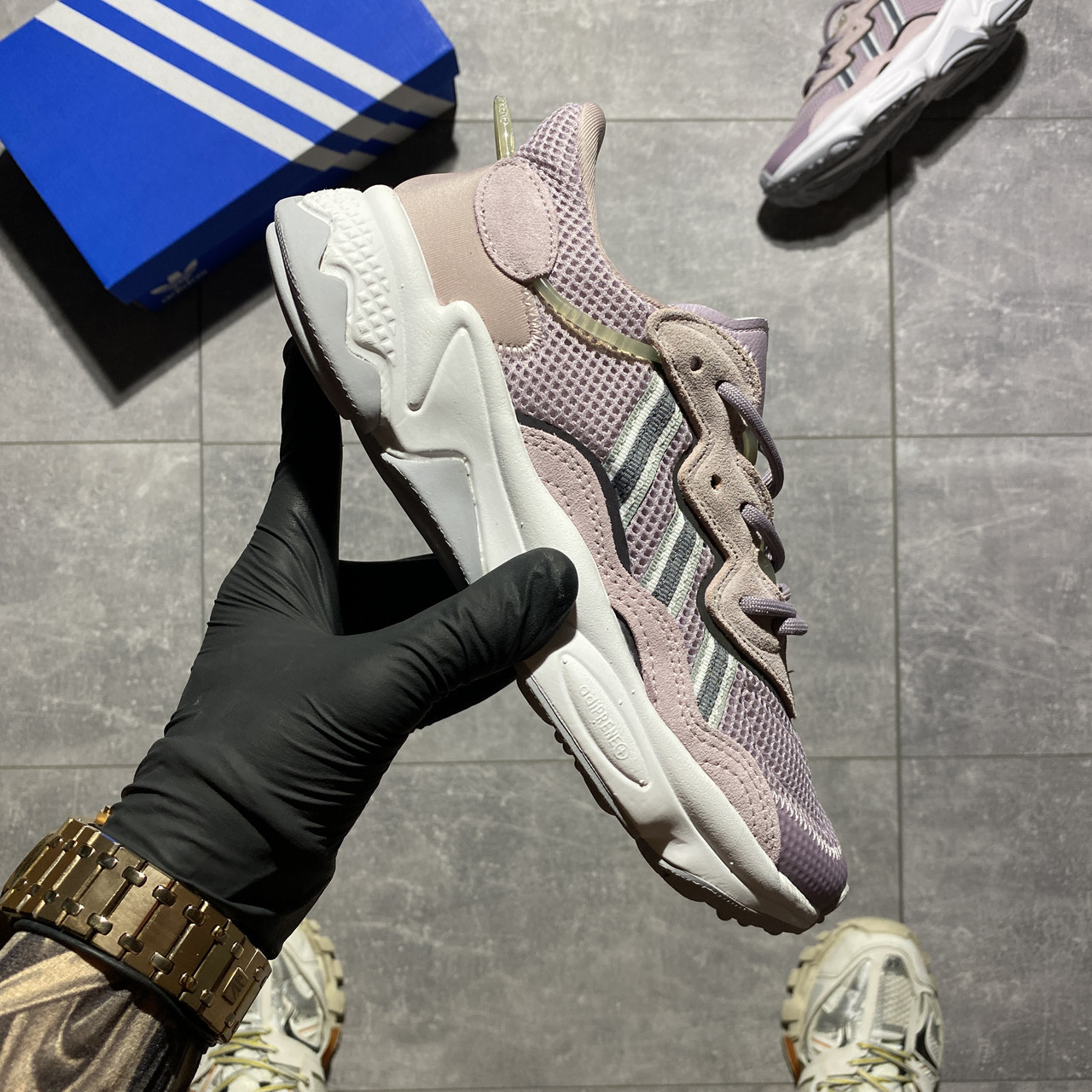 Adidas ozweego top mujer violeta