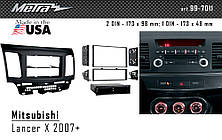 Перехідна рамка Mitsubishi Lancer X Metra 99-7011, фото 3