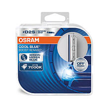 Комплект ксенонівних ламп Osram D2S 66240CB-HCB-HCB-DUO Xenarc CoolBlueBoost