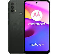 Телефон Motorola E40 4\64Gb Black (Моторола Е40)