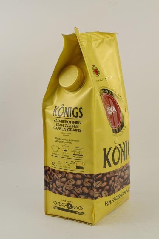 Кава Konigs Kaffe Crema в зернах 1 кг