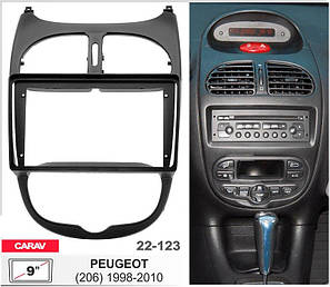 Перехідна рамка Peugeot 206 Carav 22-123, фото 3