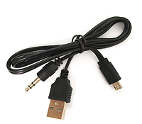 Кабель Micro USB jack 3.5 для Колонок MP3 Плеера Аудио Стерео