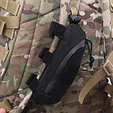 Наплічний підсумок для лямок рюкзака HALPER чорний із системою MOLLE, фото 8