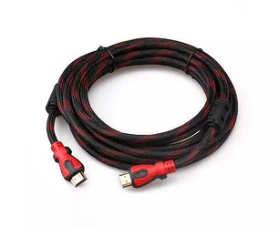 Кабель HDMI-HDMI 3 метри для під'єднання DVD-плеєрів супутникових ресиверів ігрових приставок і комп'ютерів, фото 1